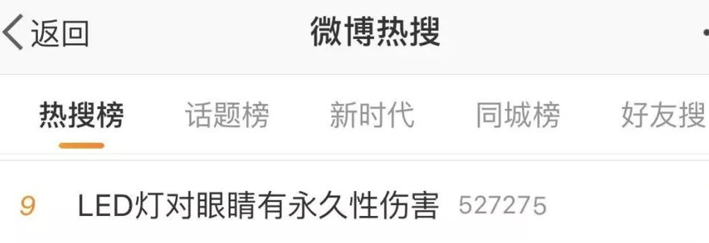 led闪屏灯具对眼睛具有永久性的伤害吗？